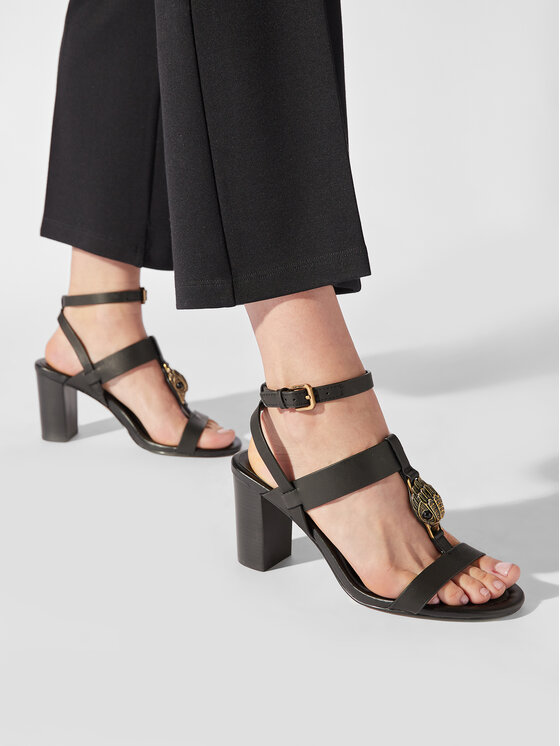 Kurt Geiger Sandály Kurt Geiger Hampton T-Bar Block 9791100109 Černá