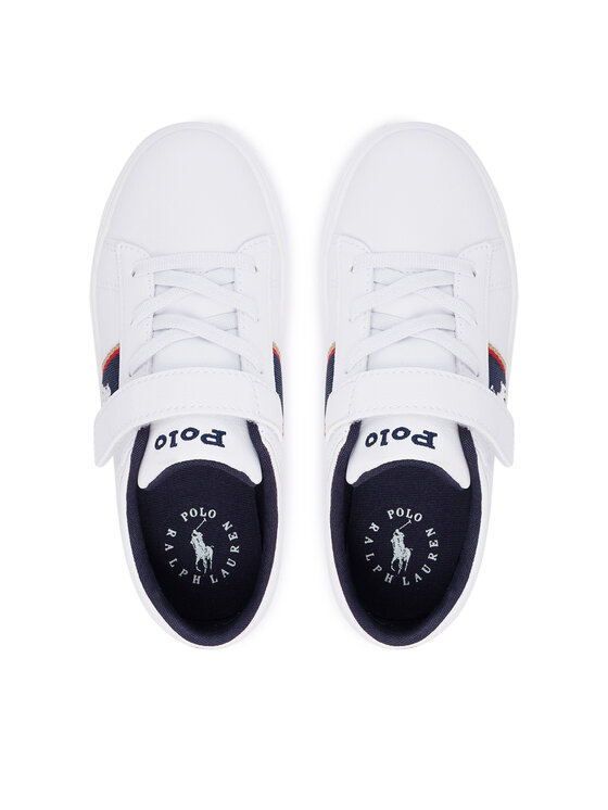 Polo Ralph Lauren Снікерcи Polo Ralph Lauren RL04829101 Білий