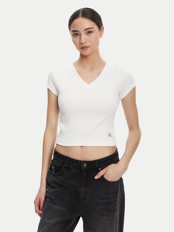 Calvin Klein Jeans Calvin Klein Jeans Camiseta LV047C910G Blanco Regular Fit