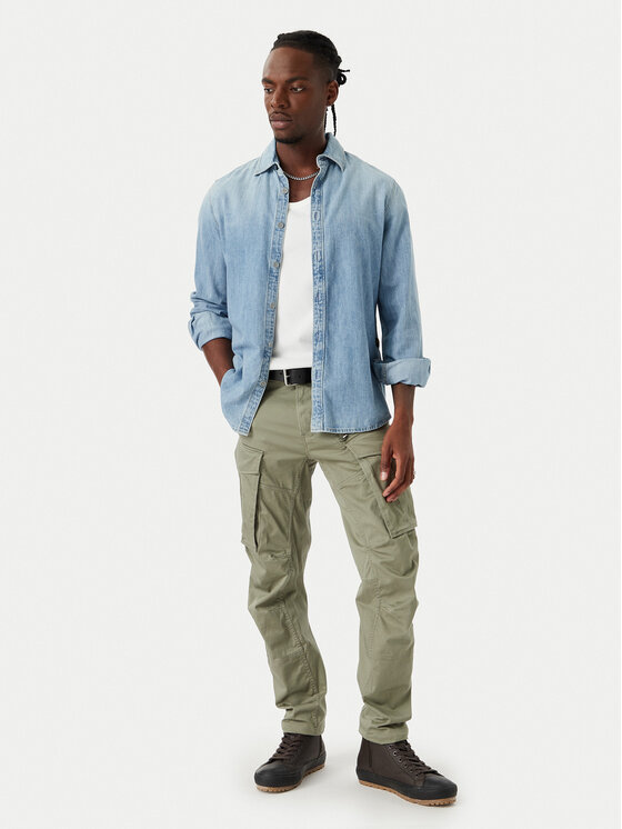 G-STAR G-STAR Pantalones de tela Rovic D02190-5126 Verde Tapered Fit