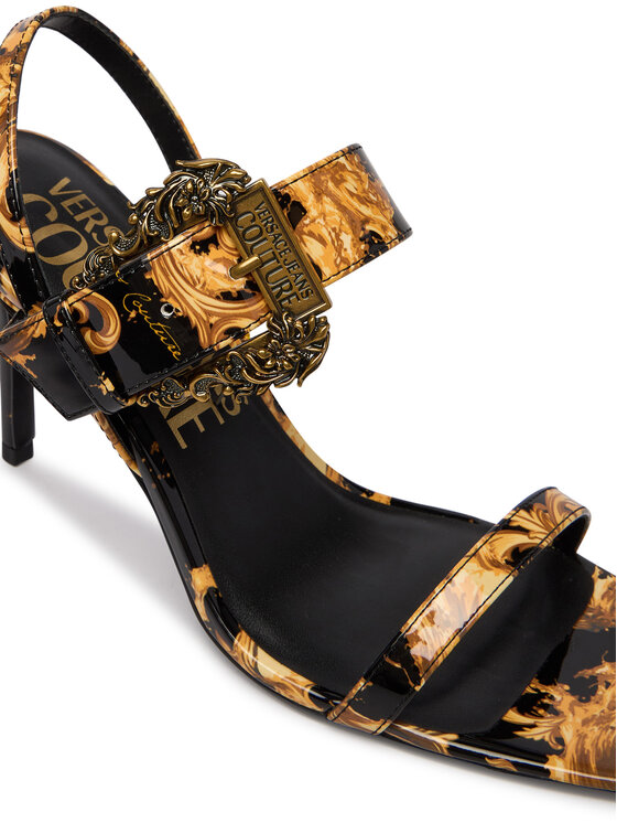 Versace Jeans Couture Босоніжки Versace Jeans Couture 80VA3S71 ZS366 G89 Чорний