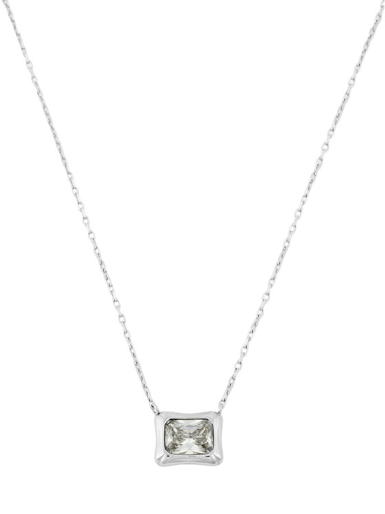 Guess Náhrdelník Guess JUBN05 170JW Strieborná