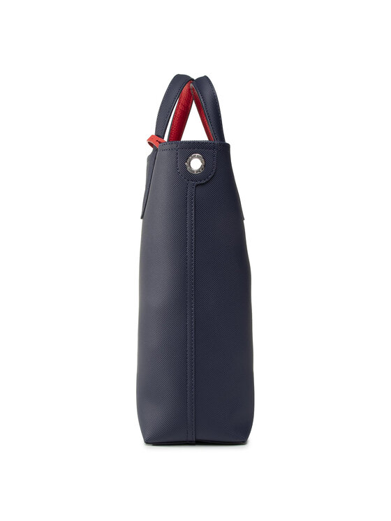 Lacoste Дамска чанта Lacoste Vertical Shopping Bag NF2991AA Тъмносин