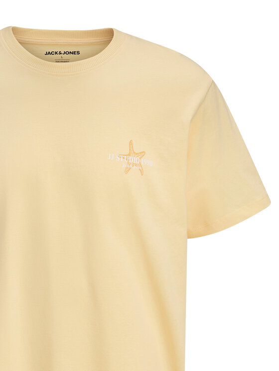 Jack & Jones Jack & Jones Camiseta Corals Tee 12288345 Amarillo claro Loose Fit