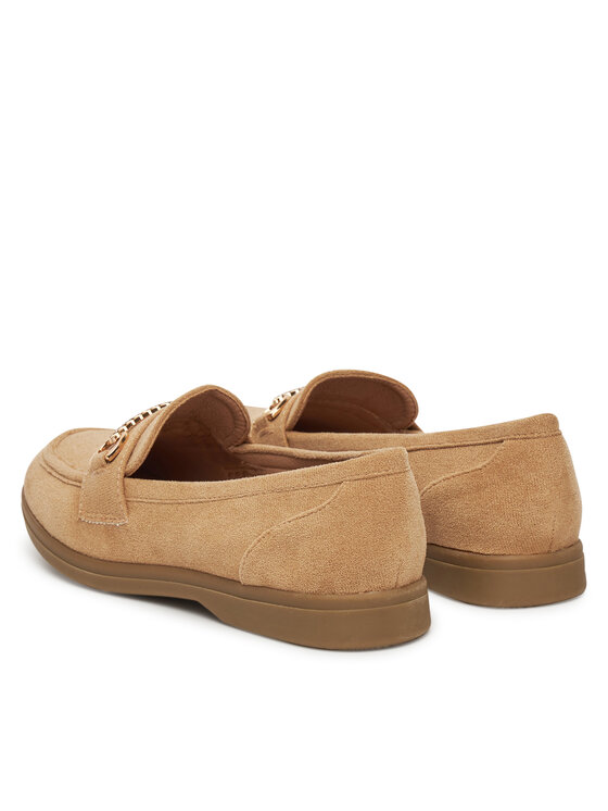 DeeZee Loafers DeeZee DS1590-2 Beis