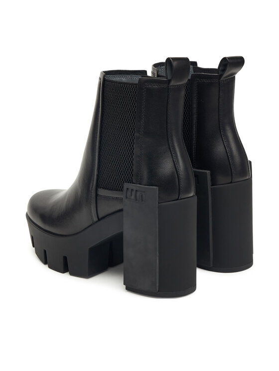 United Nude Ботильйони United Nude Grip Chelsea Mid IV 109590116 Чорний
