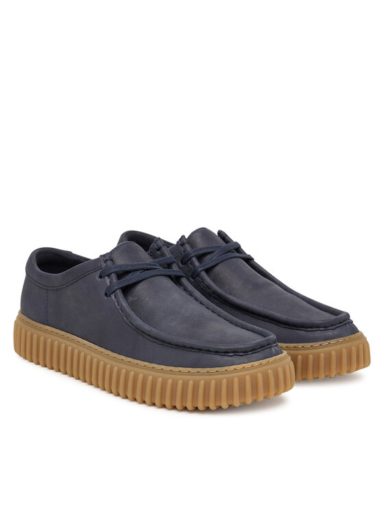 Clarks Снікерcи Clarks Torhill Lace 26186159 Cиній