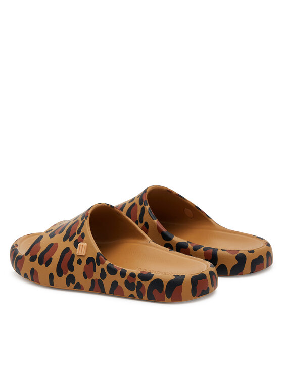 Melissa Шльопанці Melissa Mini Melissa Free Print Slide Inf 35936 Коричневий