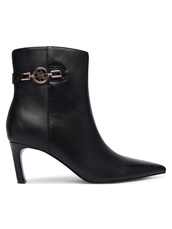 Guess Ботильйони Guess FLFPAI LEA10 Чорний