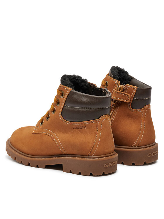 Geox Trapper stila apavi Geox J Shaylax B. B J46FAB 032BC C0930 M Brūns