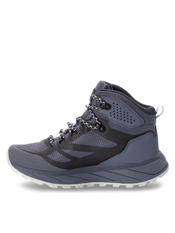 Jack Wolfskin Трекінгові черевики Jack Wolfskin Terraventure Texapore Mid W 4049991 Сірий