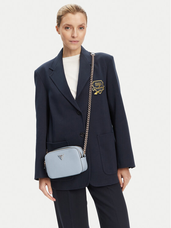 Guess Torebka Guess Noelle II HWZG96 72140 Błękitny
