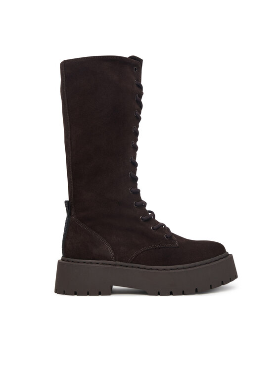 Steve Madden Gležnjarji Steve Madden Vroom 11001204 Temno rjava