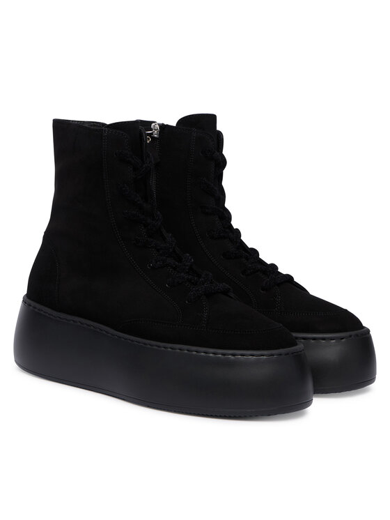 AGL Черевики AGL Vibe Lowboot D946512PJV Чорний