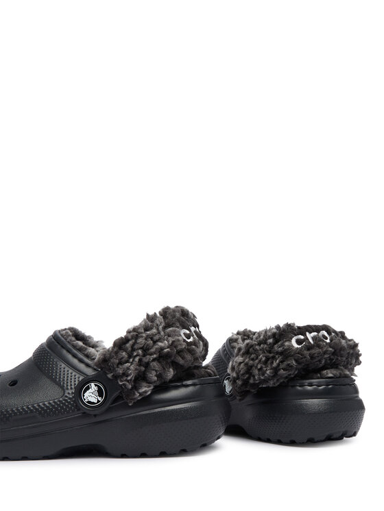 Crocs Шльопанці Crocs Classic Fleece Lined Clog K 212856 Чорний
