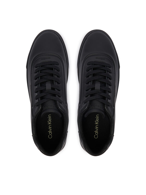 Calvin Klein Сникърси Calvin Klein Basket Cups Oxf Lup Hf Lth YM0YM01452 Черен