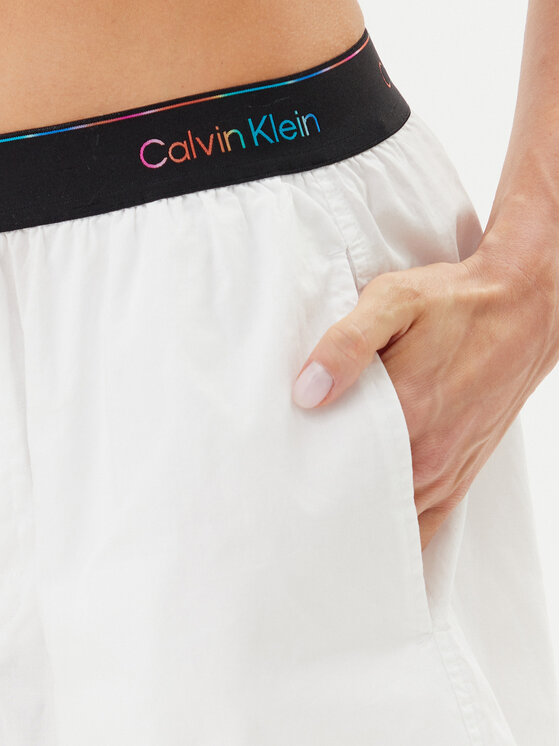Calvin Klein Underwear Calvin Klein Underwear Pantaloncini del pigiama LV00QS7471 Bianco Relaxed Fit