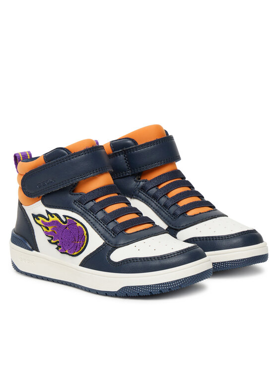 Geox Sneakersy Geox J Washiba J56LQC 054FU C0899 S Biela