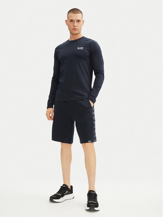 EA7 Emporio Armani EA7 Emporio Armani Longsleeve 8NPT28 PJVQZ 1562 Cиній Slim Fit