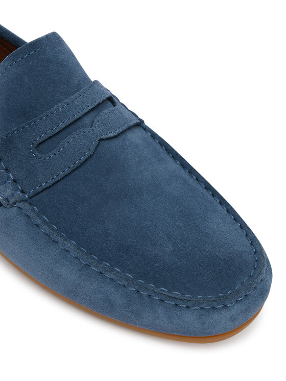 Tommy Hilfiger Mokasinke Tommy Hilfiger Core Hilfiegr Suede Driver FM0FM05789 Plava