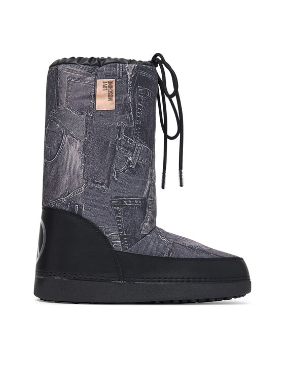LOVE MOSCHINO Sniego batai LOVE MOSCHINO JA24332G0PISS000 Juoda