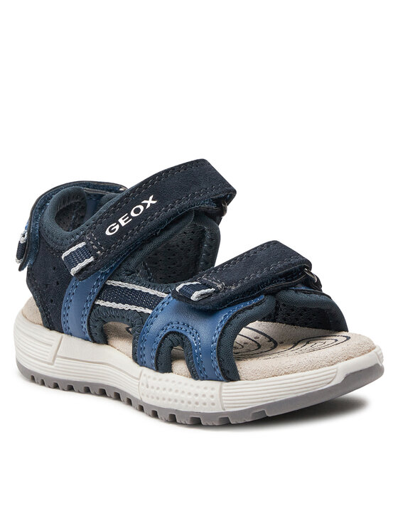 Geox Basutės Geox J Sandal Alben Boy J35AVA 01520 CF44M M Tamsiai mėlyna