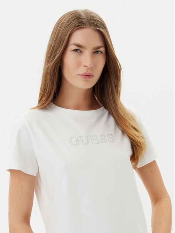 Guess Guess Футболка BRIANA SS V3BI11 J1314 Білий Active Fit