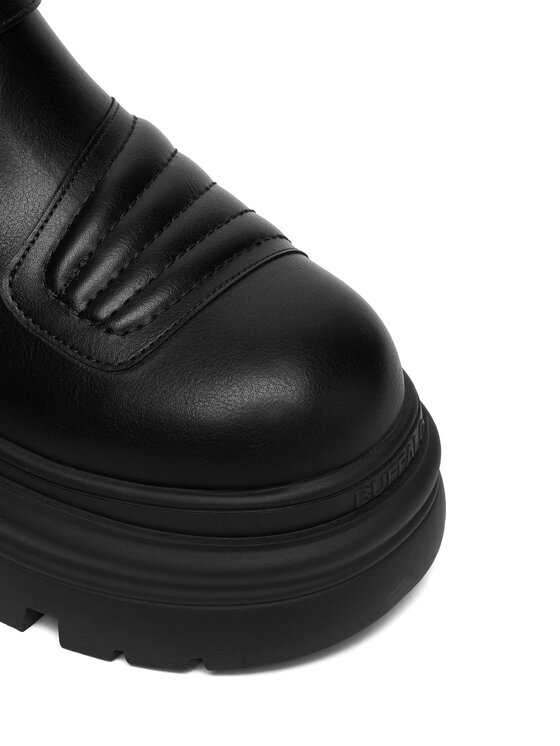 Buffalo Ботильйони Buffalo Dione Biker Boot Mid 1270127 Чорний