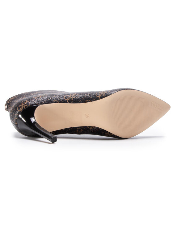 Guess Ботильйони Guess Brista 2 FL7BS2 FAL09 Коричневий
