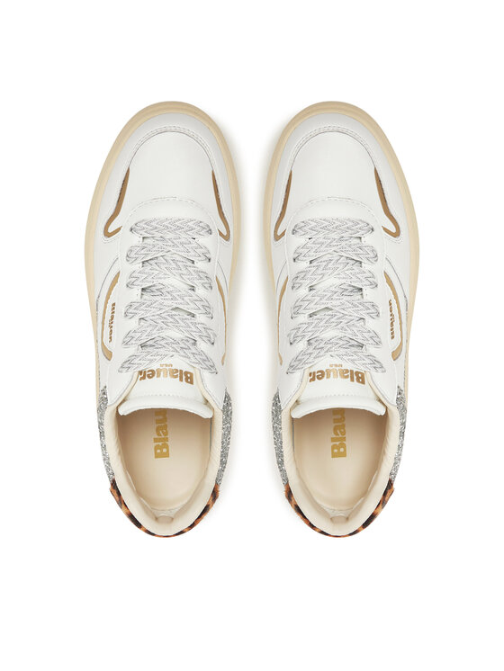 Blauer Sneakersy Blauer S5EMERY03/LEO Biela