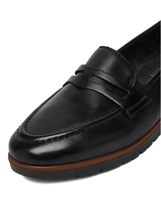Rieker Loaferke Rieker 45300-02 Črna