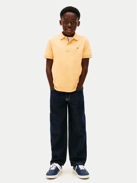 Tommy Hilfiger Tommy Hilfiger Polo KB0KB09103 Naranja Regular Fit
