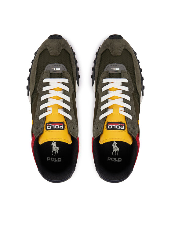 Polo Ralph Lauren Sneakersy Polo Ralph Lauren Eldridge 809P17879001 Tmavo zelená