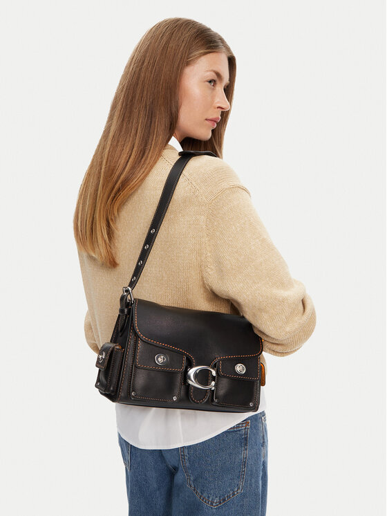 Coach Kabelka Coach CU124 LHBLK Čierna