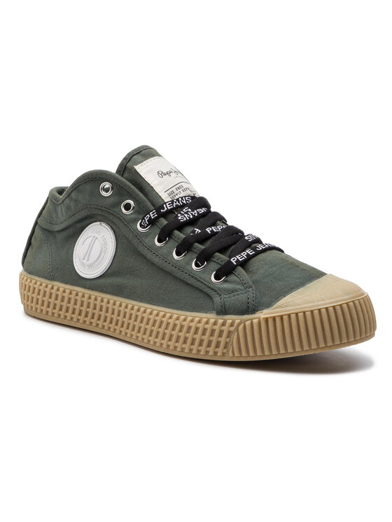Pepe Jeans Trampki Pepe Jeans In-G Hi Man PMS30544 Zielony