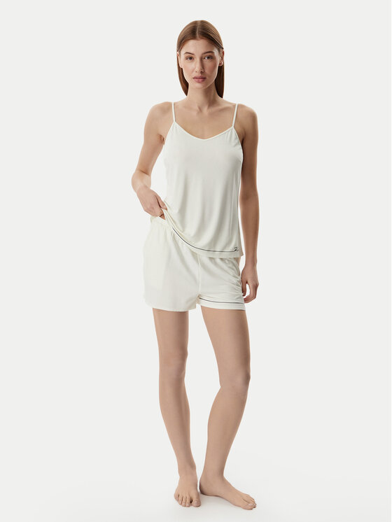 KARL LAGERFELD KARL LAGERFELD Pijama B1W45011 Beige claro Regular Fit