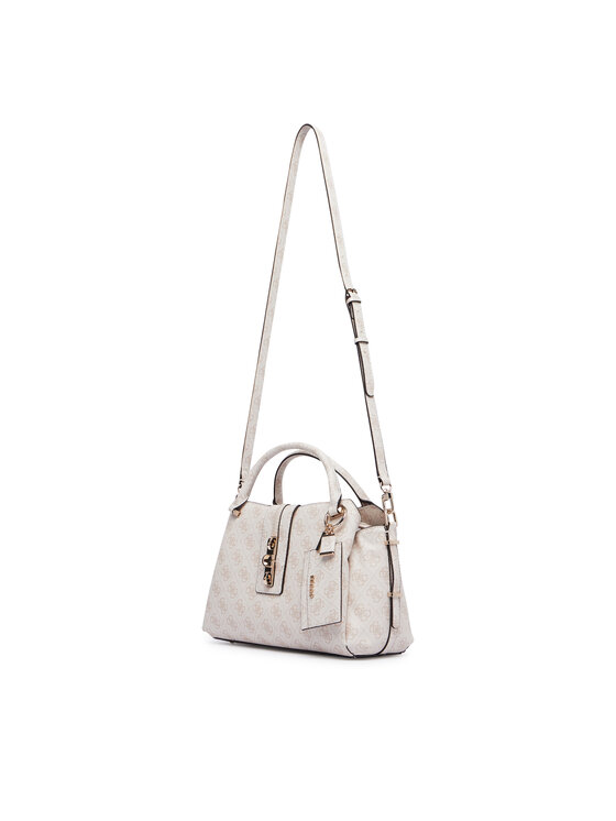 Guess Τσάντα Guess Yvonne Logo HWSG23 78060 Κρεμ