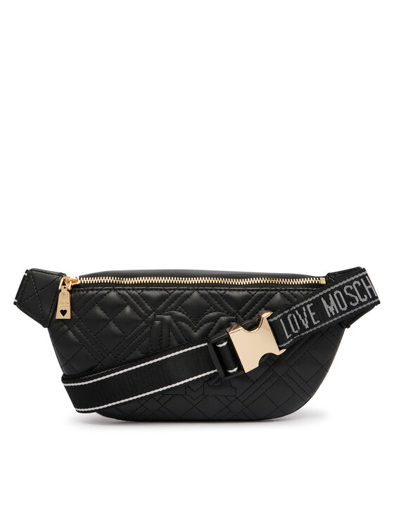 LOVE MOSCHINO Сумка на пояс﻿ LOVE MOSCHINO JC4003PP1PLA0000 Чорний