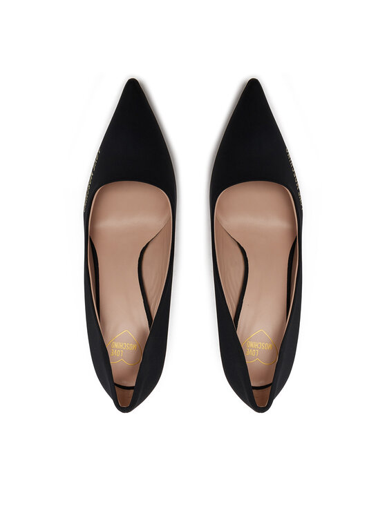 LOVE MOSCHINO Lodičky LOVE MOSCHINO JA10059G1MIM0000 Černá