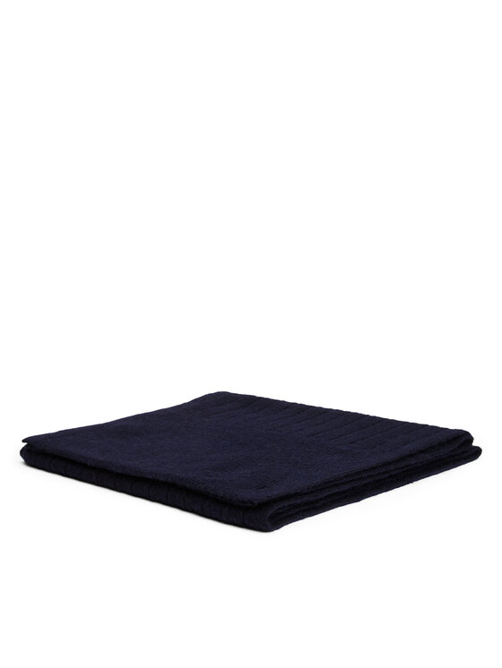 Tommy Hilfiger Šál Tommy Hilfiger Flag Fluffy AW0AW17787 Tmavomodrá