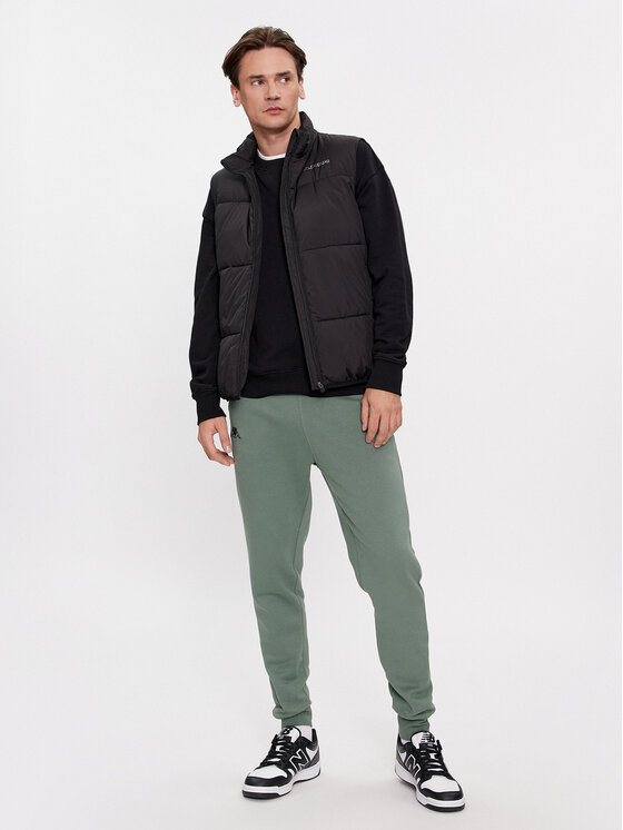 Kappa Kappa Chaleco Emanu 361F8RW Negro Regular Fit