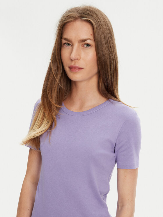United Colors Of Benetton United Colors Of Benetton Camiseta 3GA2E16A0 Violeta Regular Fit