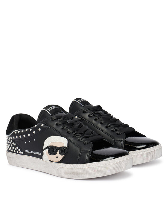 KARL LAGERFELD Снікерcи KARL LAGERFELD KL60130N Чорний