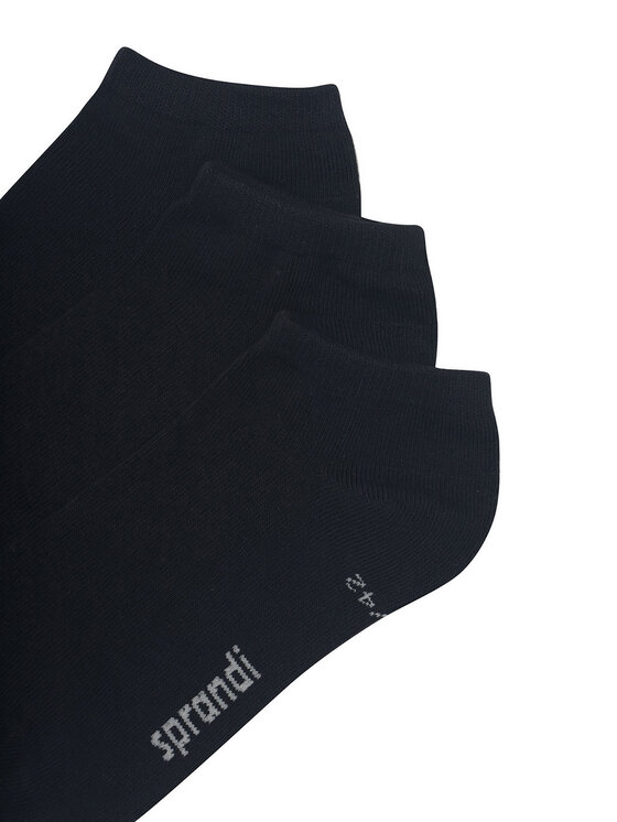 Sprandi Garās zeķes Sprandi 0WB-002-AW23 (3-pack) Melns