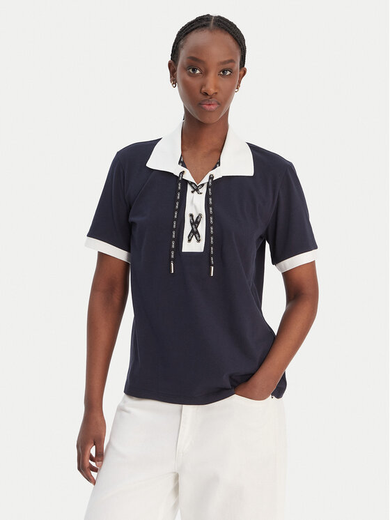 Liu Jo Sport Liu Jo Sport Camiseta TA6176 JS003 Azul marino Regular Fit