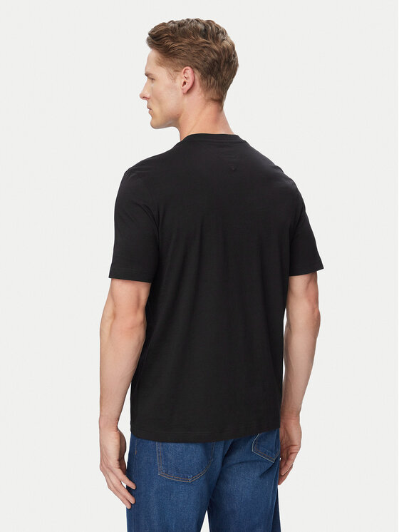 Tommy Hilfiger Tommy Hilfiger Camiseta MW0MW43224 Negro Regular Fit
