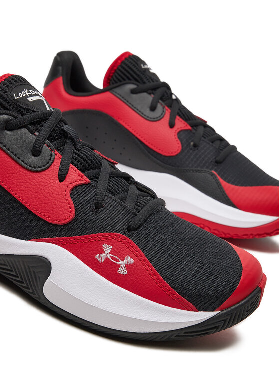 Under Armour Взуття для баскетболу Under Armour UA Lockdown 7 Low 3027646 Червоний
