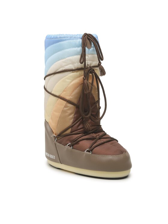Moon Boot Апрески Moon Boot Icon Rainbow 14027700 Кафяв