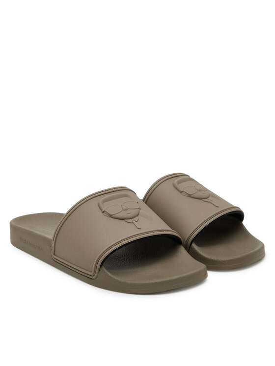 KARL LAGERFELD Шльопанці KARL LAGERFELD KL70009A Сірий