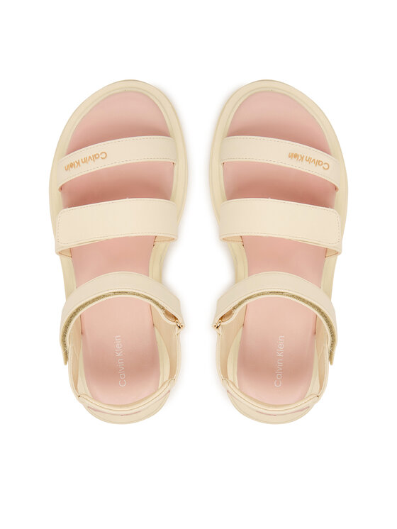 Calvin Klein Sandały Calvin Klein V3A2-83250-0326 Beżowy